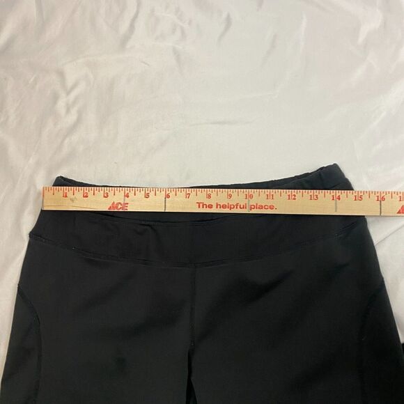 Athleta Womens Medium Run About Yoga Pants Bootcut Black 905874 - Picture 13 of 14